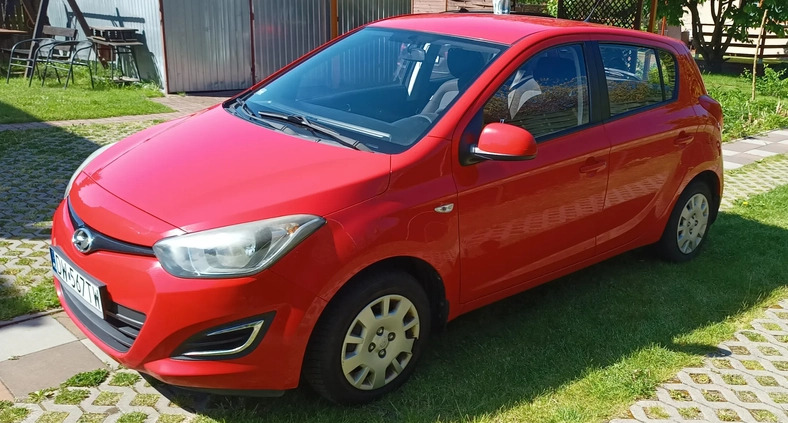 Hyundai i20 cena 14500 przebieg: 182782, rok produkcji 2013 z Wrocław małe 56